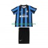 Camisola Inter de Milão 2009 Retro Criança Equipamento Primeiro 2010 Manga Curta